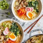 Korean ramen noodles