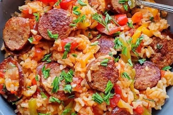 Chicken sausage Fried Rice