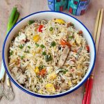 Egg chicken fried rice