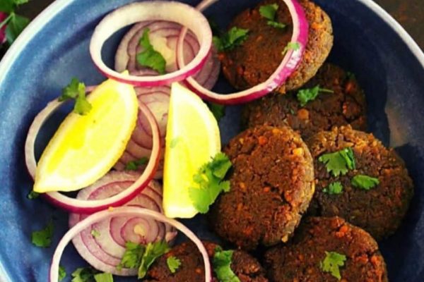 Egg shami kebab